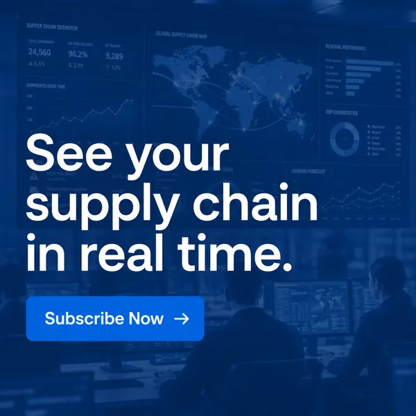 See your supply chain in real time.