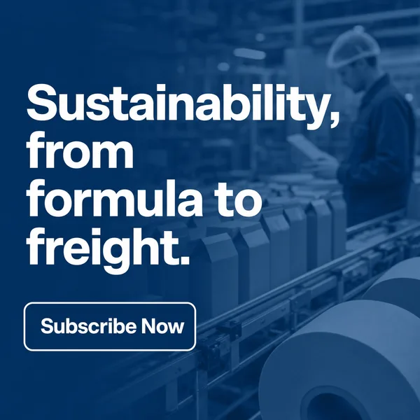 Sustainability, from formula to freight.