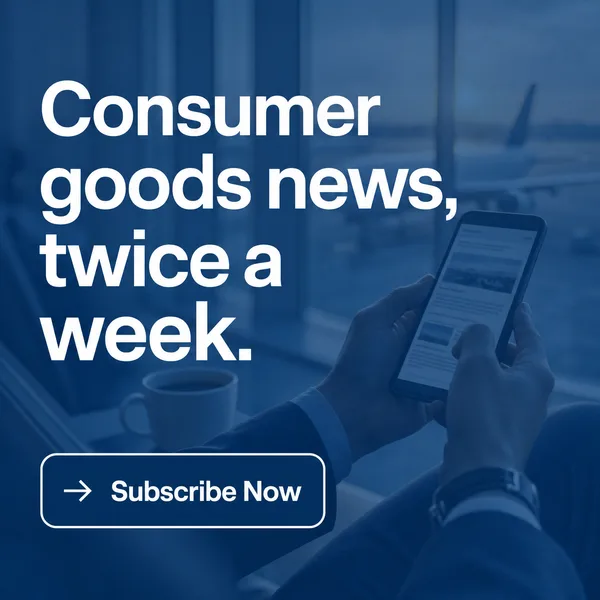 Consumer goods news, twice a week.