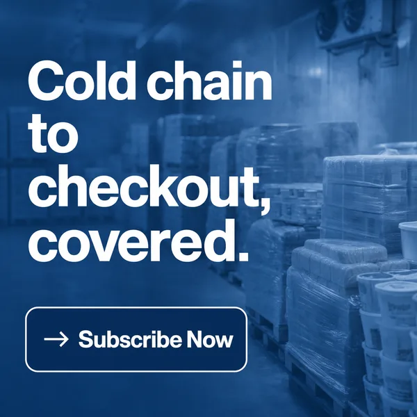 Cold chain to checkout, covered.