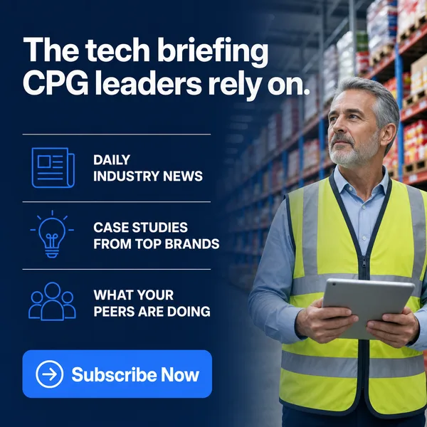 The tech briefing CPG leaders rely on.