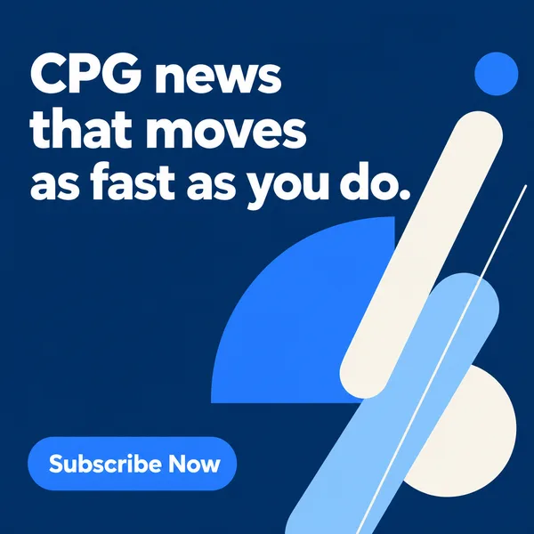 CPG news that moves as fast as you do.